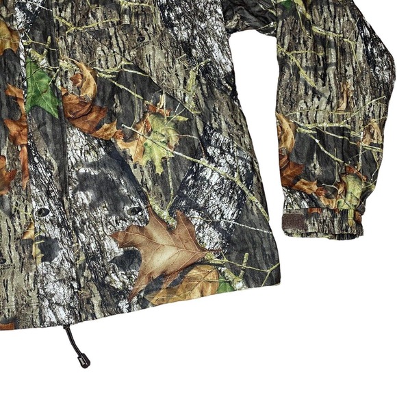Gamehide Hunting Jacket W/Hood Lost Camo Hush Hide Soft Silent Fabric Size XXL - Picture 4 of 12